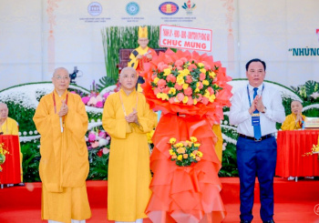 Lãnh đạo Ban Tuyên giáo và Dân vận Thành ủy tham dự Hội thảo khoa học quốc gia về Hòa thượng Thích Huệ Thành
