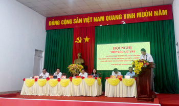 Tổ đại biểu HĐND số 6 tiếp xúc cử tri xã Xuân Định