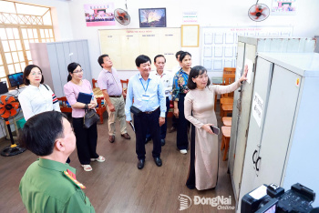 Kiểm tra công tác sẵn sàng kỳ thi tốt nghiệp THPT năm 2026