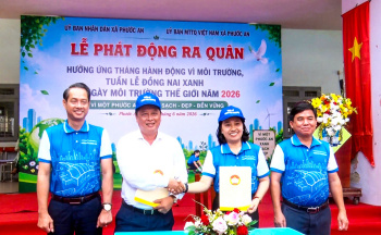 Xã Phước An: Gần 1 ngàn người tham gia Lễ phát động ra quân hưởng ứng Ngày Môi trường thế giới