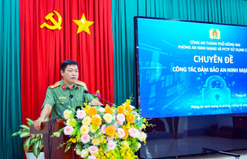 Hội nghị tập huấn công tác đảm bảo an ninh mạng, bảo mật thông tin, dữ liệu và nhận diện, phòng, chống thông tin xấu độc trên không gian mạng.