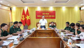 Đảng ủy Quân sự đoàn kết, tập trung lãnh đạo, tiếp tục tham mưu hiệu quả nhiệm vụ quân sự quốc phòng, biên phòng trong tình hình mới