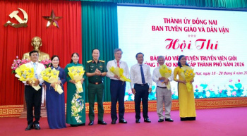 24 thí sinh xuất sắc vào Chung khảo Hội thi Báo cáo viên thành phố năm 2026