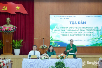 Vai trò của cấp ủy Đảng trong huy động người dân tham gia vào quản trị môi trường và thích ứng với biến đổi khí hậu