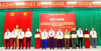 Xã Phước An: Tổ chức Hội nghị sơ kết 01 năm thực hiện mô hình tổ chức chính quyền địa phương 02 cấp; phát động phong trào thi đua đặc biệt thực hiện 500 ngày đêm