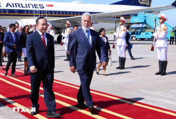 Thủ tướng Timor-Leste đến Hà Nội, bắt đầu thăm chính thức Việt Nam và dự AFF 2026