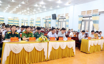 Đảng bộ xã Lộc Tấn phát động đợt thi đua đặc biệt 500 ngày đêm