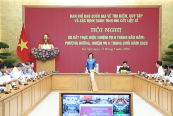 1.255 hài cốt liệt sĩ được tìm kiếm, quy tập trong hành...