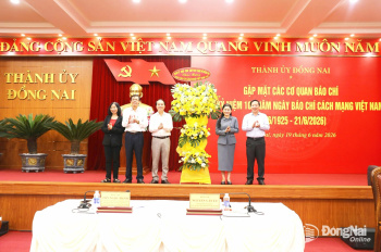 Thành ủy Đồng Nai gặp mặt các cơ quan báo chí