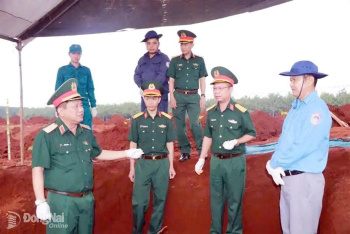Ban Chỉ đạo 515 Quân khu 7 khảo sát, kiểm tra khu vực tìm kiếm hài cốt liệt sĩ tại Đồng Nai