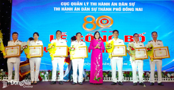 Đồng Nai tổ chức Lễ kỷ niệm 80 năm Ngày truyền thống Thi hành án dân sự