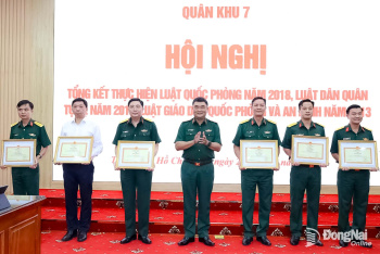 Hội nghị tổng kết 3 luật về quân sự quốc phòng