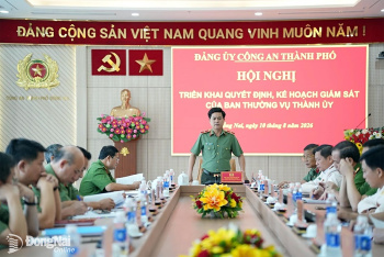 Triển khai quyết định, kế hoạch giám sát của Ban Thường vụ Thành ủy đối với Đảng ủy Công an thành phố Đồng Nai