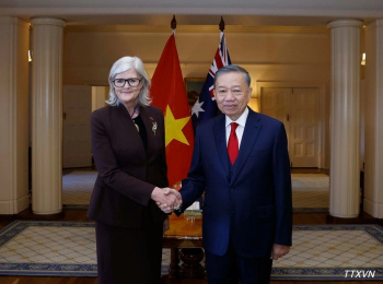 Tổng Bí thư, Chủ tịch nước Tô Lâm hội kiến Toàn quyền Australia