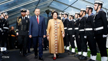 Lễ đón Tổng Bí thư, Chủ tịch nước Tô Lâm thăm cấp Nhà nước...