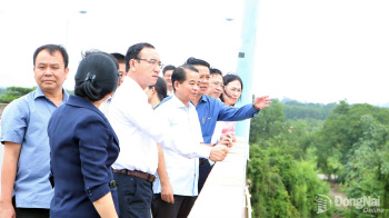 Phó Bí thư Thành ủy Thái Bảo kiểm tra tiến độ các dự án đầu...
