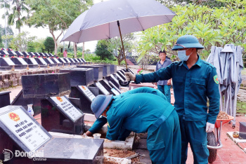 Thành phố Đồng Nai hoàn thành việc lấy mẫu xét nghiệm ADN hài cốt liệt sĩ