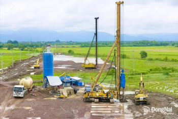 Tăng tốc trên công trường cao tốc Dầu Giây - Tân Phú