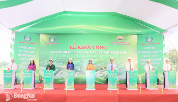 Khởi công Khu đô thị mới công viên trung tâm Đồng Xoài