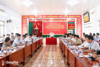 Lãnh đạo thành phố Đồng Nai làm việc với xã Bù Gia Mập, Đăk...