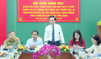 Chú trọng hiệu quả đào tạo lý luận chính trị