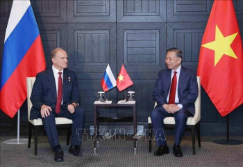 Tổng Bí thư, Chủ tịch nước Tô Lâm tiếp Chủ tịch Đảng Cộng...