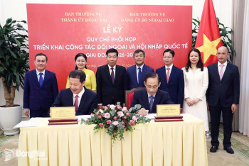 Dong Nai and MoFA sign coordination regulations on external...
