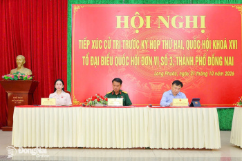 Tổ đại biểu Quốc hội đơn vị số 3, thành phố Đồng Nai tiếp...