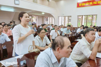 Cử tri kiến nghị các vấn đề về bồi thường đất, sửa chữa...