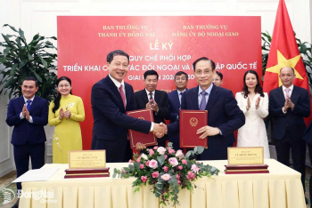 Thành phố Đồng Nai và Bộ Ngoại giao ký Quy chế phối hợp...