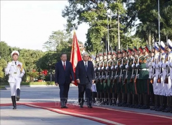 Tổng Bí thư, Chủ tịch nước Tô Lâm chủ trì Lễ đón Tổng thống...