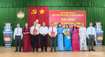 Đảng ủy MTTQ, các đoàn thể thành phố Đồng Nai công bố quyết...