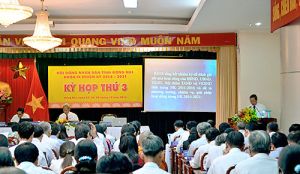 Kỳ họp thứ 3 HĐND tỉnh khóa IX: Xác định các nhiệm vụ đột phá phát triển