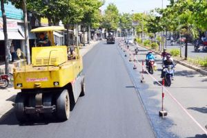 Mặc “áo” mới cho đường phố