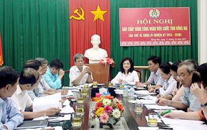 Công đoàn Viên chức tỉnh dự kiến tổ chức đại hội vào tháng 11