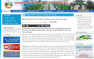 Tính năng hỗ trợ người khuyết tật trên Cổng Thông tin điện tử tỉnh Đồng Nai