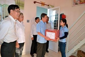 Chủ tịch UBND tỉnh Đinh Quốc Thái kiểm tra dự án nhà ở công nhân tại Nhơn Trạch