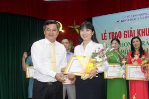 Trao 172 giải khuyến khích các phong trào, hội thi, giải thưởng