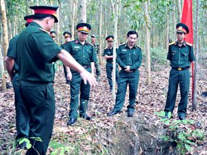 Khởi công xây dựng bia lưu niệm tại nơi thành lập Quân khu miền Đông