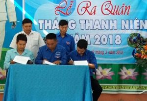 Các huyện khởi động Tháng thanh niên 2018