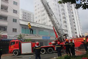Tăng cường phòng cháy tại các khu chung cư, nhà cao tầng