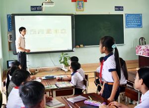 Hào hứng với bảng tương tác trong dạy và học