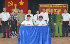 Ký kết công tác phối hợp tuyên truyền biển đảo