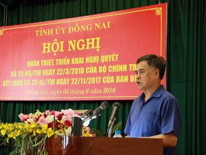 Triển khai, quán triệt Nghị quyết số 23-NQ/TW của Bộ Chính trị, Kết luận số 23-KL/TW của Ban Bí thư