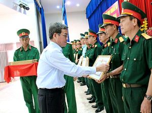 Triển khai công tác đóng quân canh phòng năm 2015