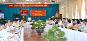 Cho ý kiến vào dự thảo báo cáo chính trị Đại hội Đảng bộ tỉnh lần thứ X