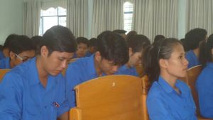 Khai giảng lớp tập huấn cán bộ Đoàn năm 2015