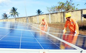 ​Khuyến khích người dân sử dụng điện mặt trời