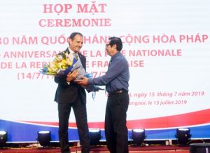 Họp mặt kỷ niệm 230 năm Quốc khánh Cộng hòa Pháp