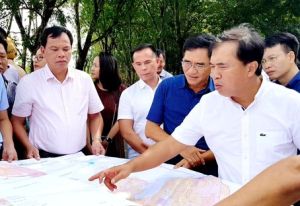 Thứ trưởng Bộ Xây dựng kiểm tra khu tái định cư Sân bay Long Thành